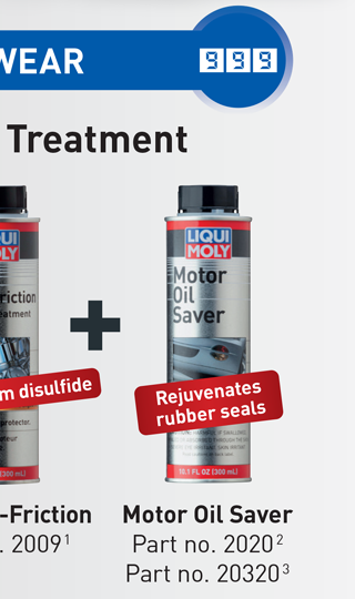 LIQUI MOLY MoS2 Anti Friction Oil Treatment