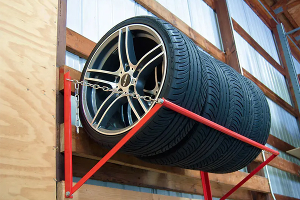 Schwaben Wall-Mounted Wheel Storage Rack