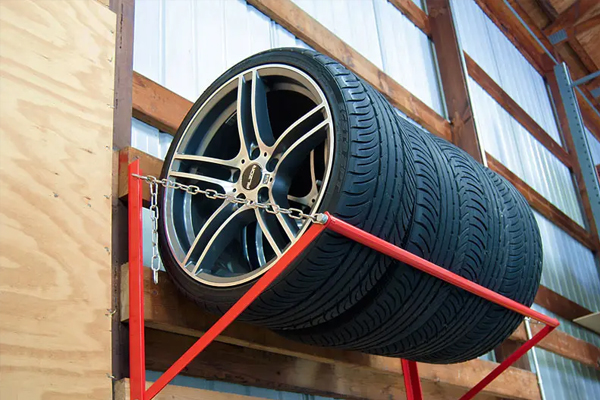 Schwaben Wall-Mounted Wheel & Tire Storage Racks